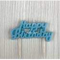 連體生日快樂字母蠟燭