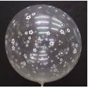 12"整球印刷氣球(小花)