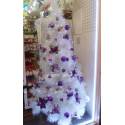 七呎白色松針裝飾聖誕樹