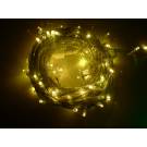 LED直線聖誕燈-透明暖白光