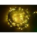 LED直線聖誕燈-透明暖白光