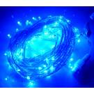 LED直線聖誕燈-透明藍光燈