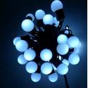 LED直線圓球聖誕燈-白光