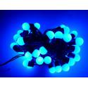 LED直線圓球聖誕燈-藍光